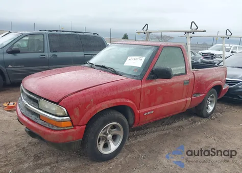 2002 Chevrolet S-10 Ls z USA, uszkodzony, nr VIN 1GCCS145728133846
